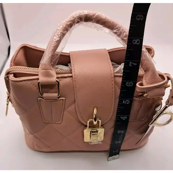 Bebe Los Angeles Kellen Small Satchel Blush MSRP $99 - Picture 6 of 7